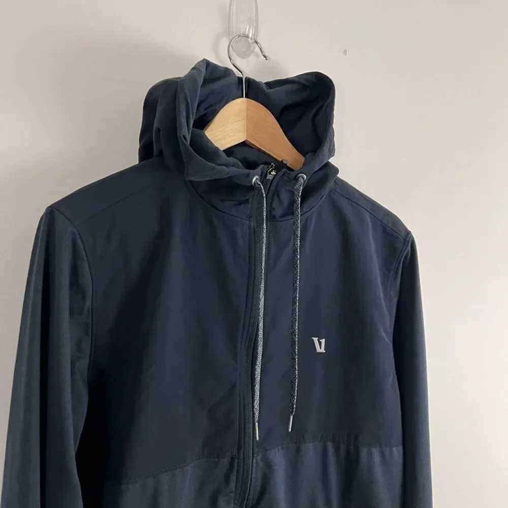 Vuori Sunday Element Jacket Men Size Medium Blue
